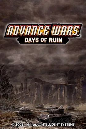 Advance Wars - Days of Ruin (USA) (Demo) (Kiosk) screen shot title